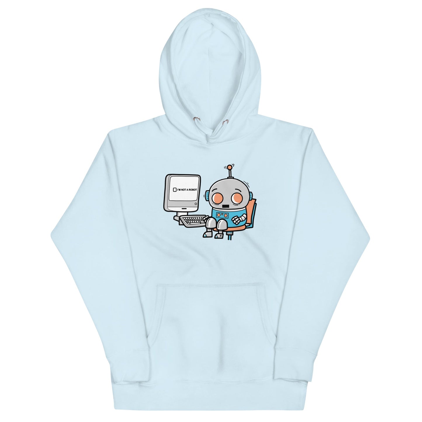 Robot Captcha Unisex Hoodie