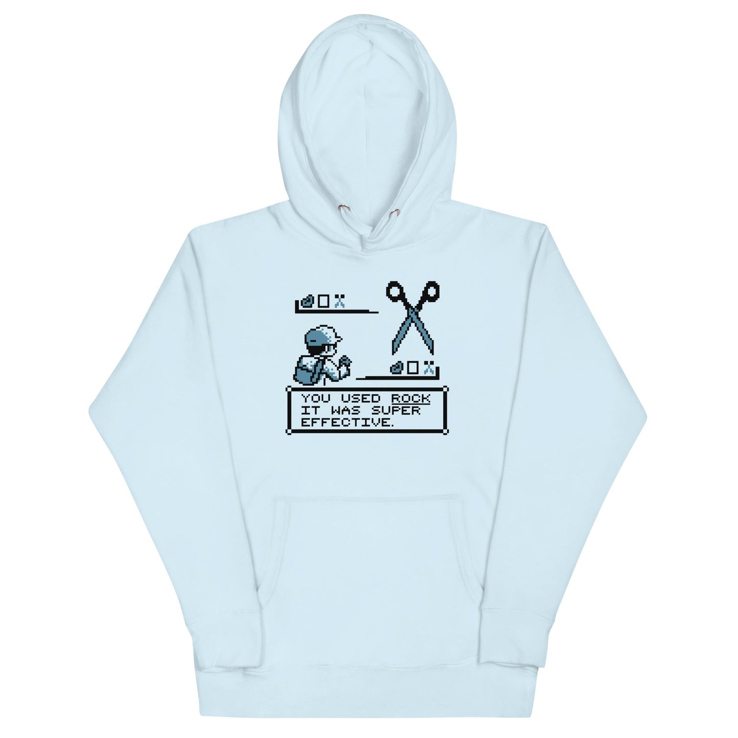 Rock Paper Scissors Battle Unisex Hoodie