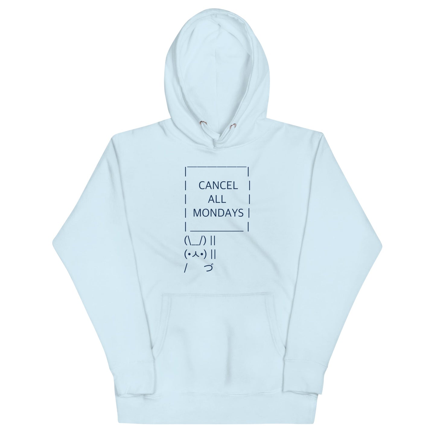 Cancel All Mondays Bunny Unisex Hoodie