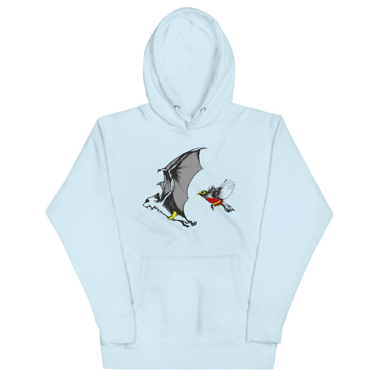 Bat and Robin Unisex Hoodie