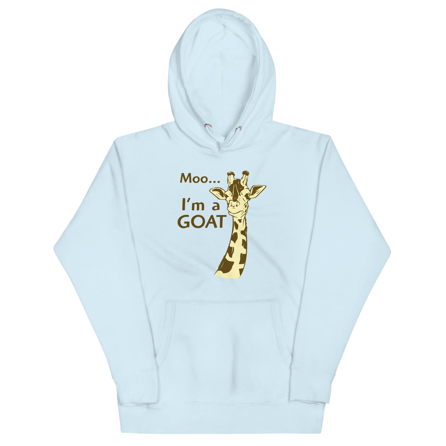 Moo, I'm A Goat Unisex Hoodie