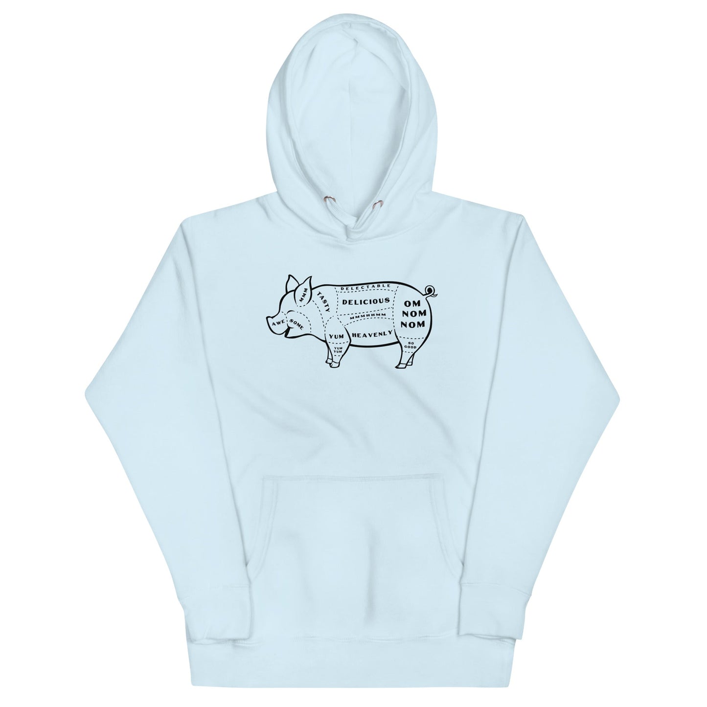 Tasty Pig Cuts Unisex Hoodie