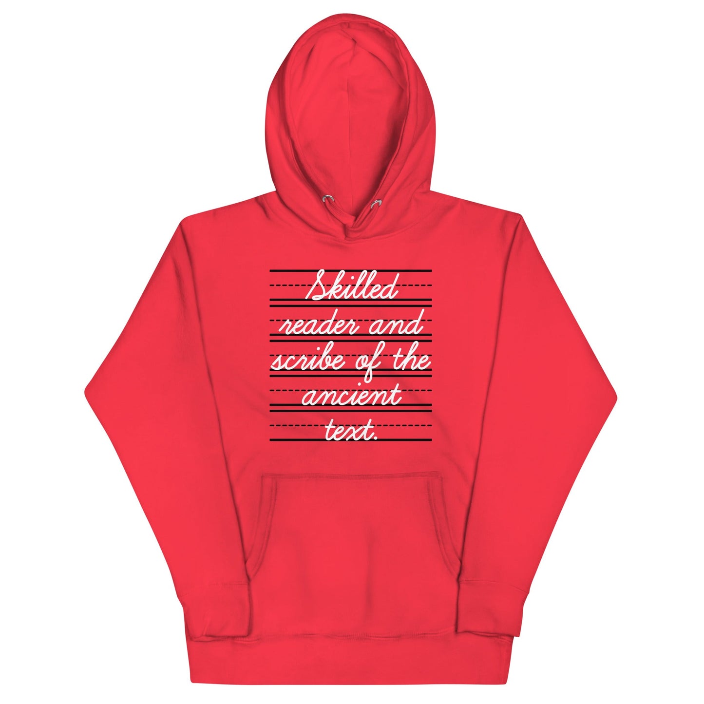 Skilled Reader And Scribe Of The Ancient Text Unisex Hoodie
