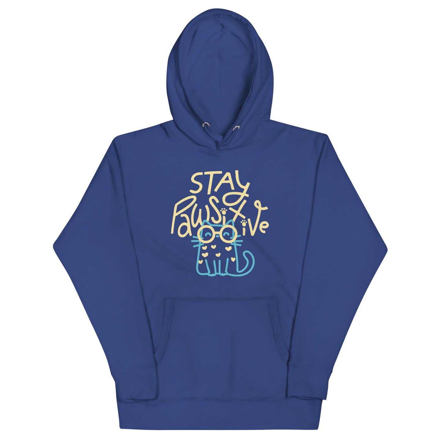 Stay Pawsitive Unisex Hoodie