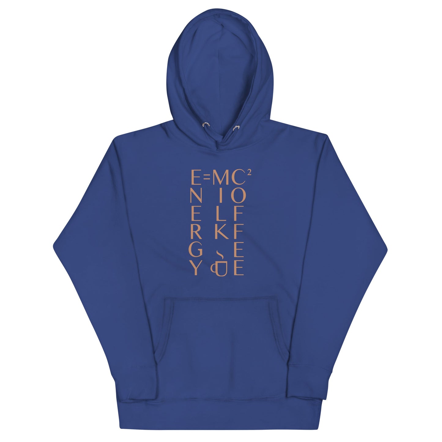 Energy Equals Milk Times Coffee Squared Unisex Hoodie