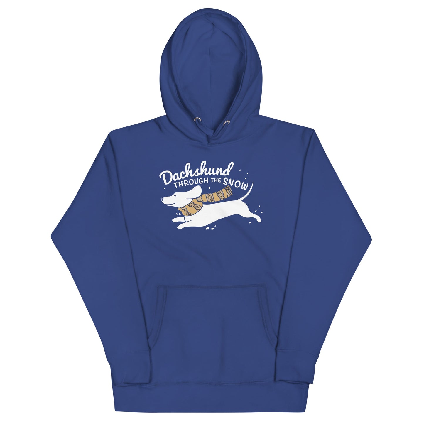 Dachshund Through The Snow Unisex Hoodie