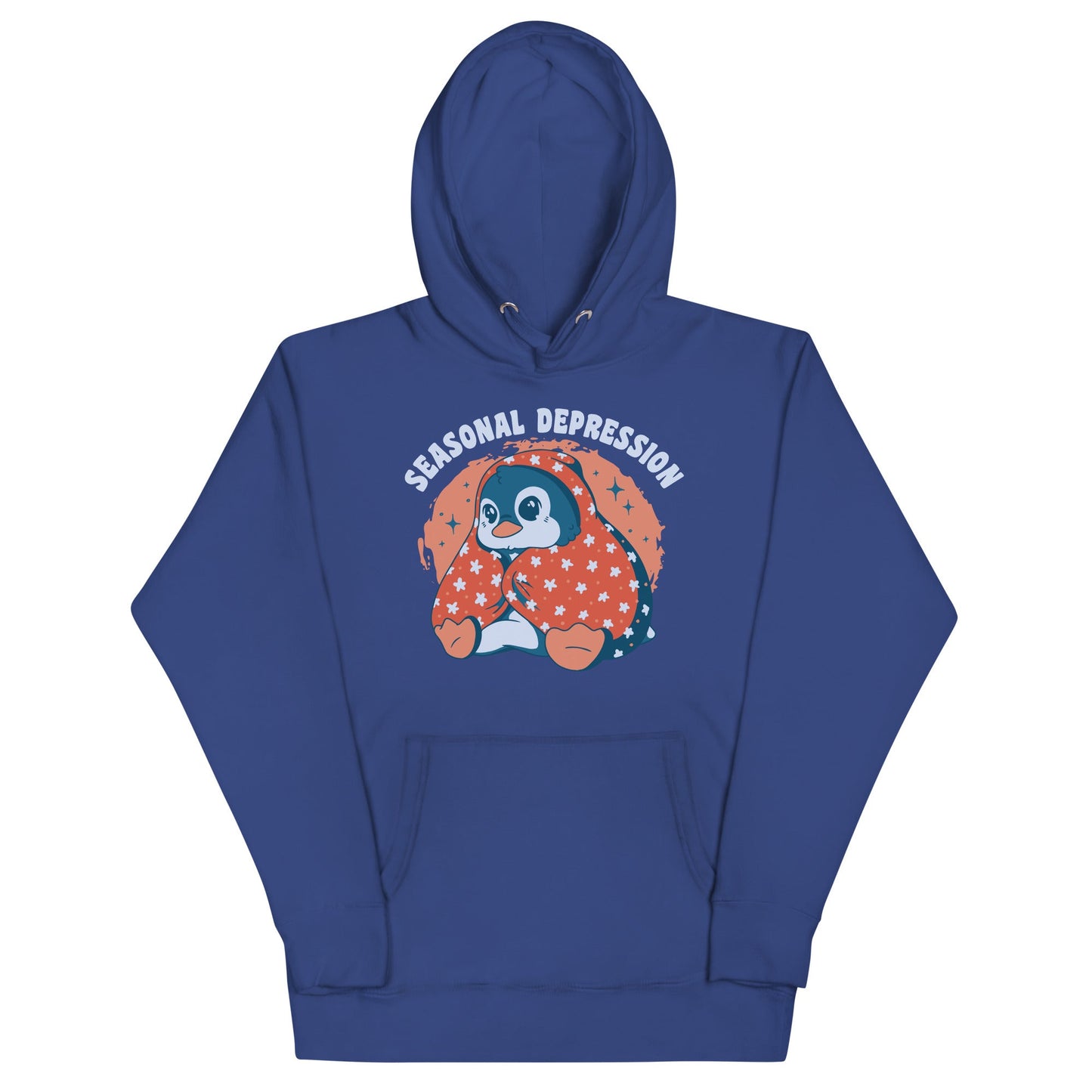 Seasonal Depression Penguin Unisex Hoodie