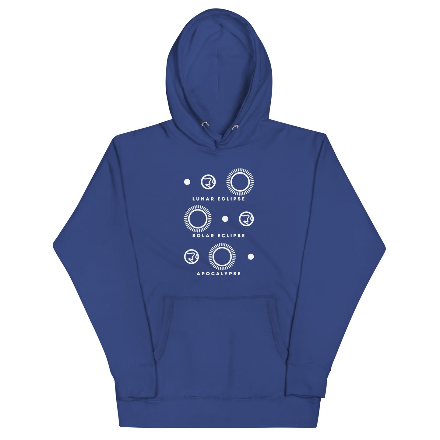 Lunar Eclipse Solar Eclipse Apocalypse Unisex Hoodie
