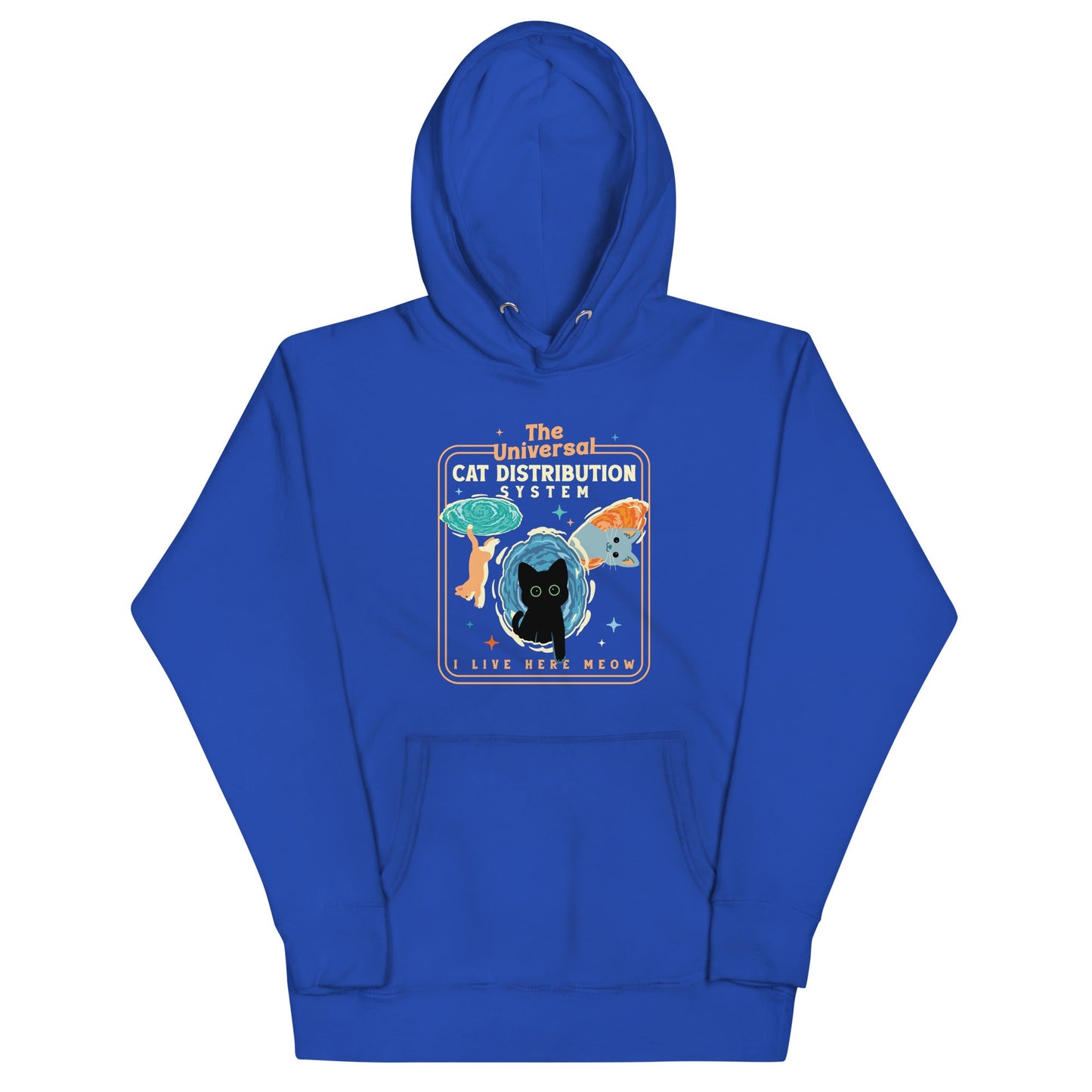 The Universal Cat Distribution System Unisex Hoodie