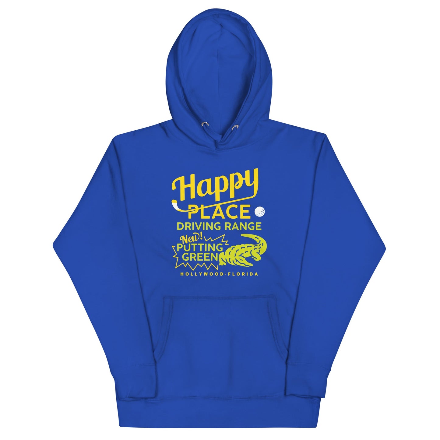 Happy Place Driving Range Unisex Hoodie