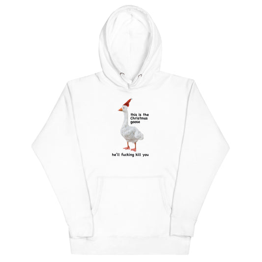 The Christmas Goose Unisex Hoodie