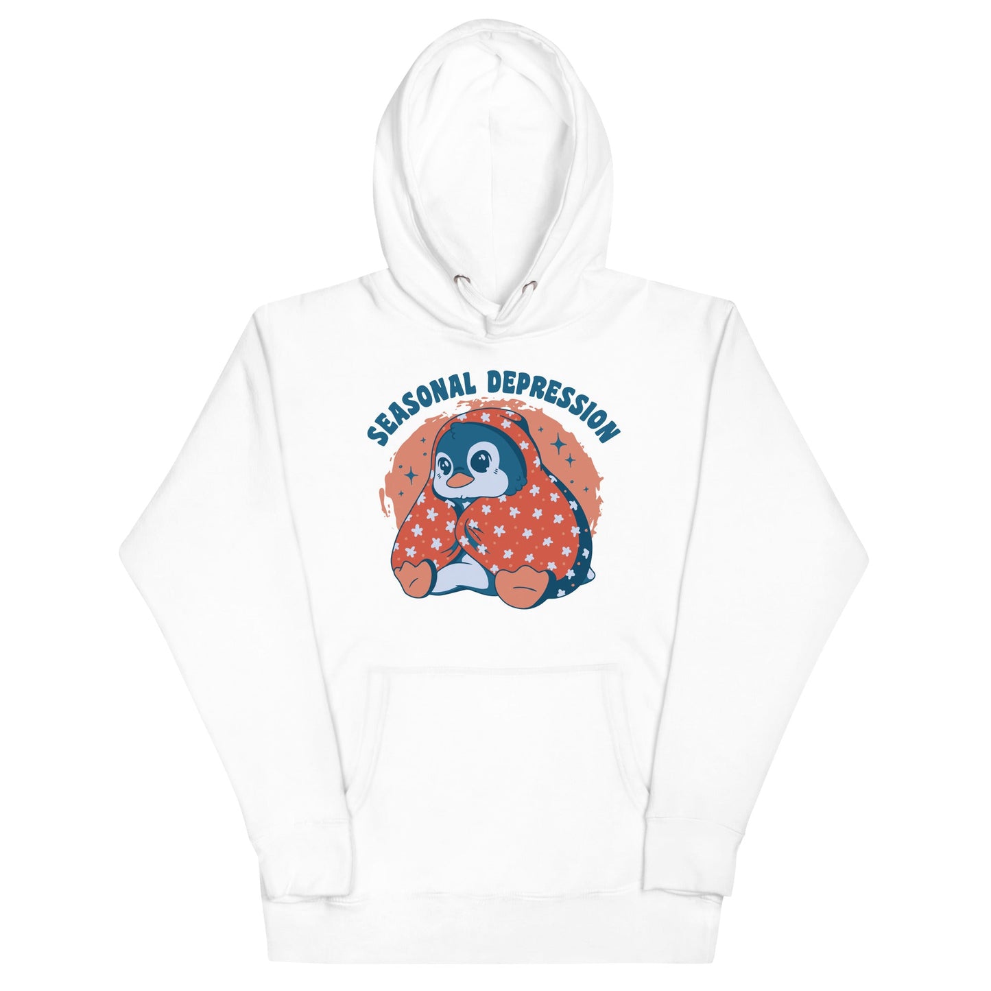 Seasonal Depression Penguin Unisex Hoodie