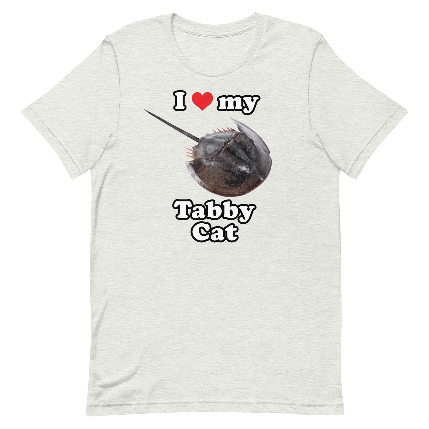 I Love My Tabby Cat Unisex t-shirt
