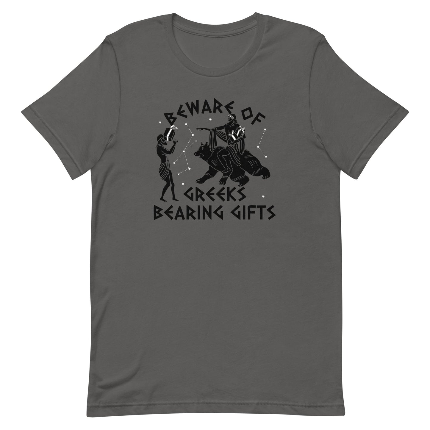 Beware Of Greeks Bearing Gifts Men's Signature Tee