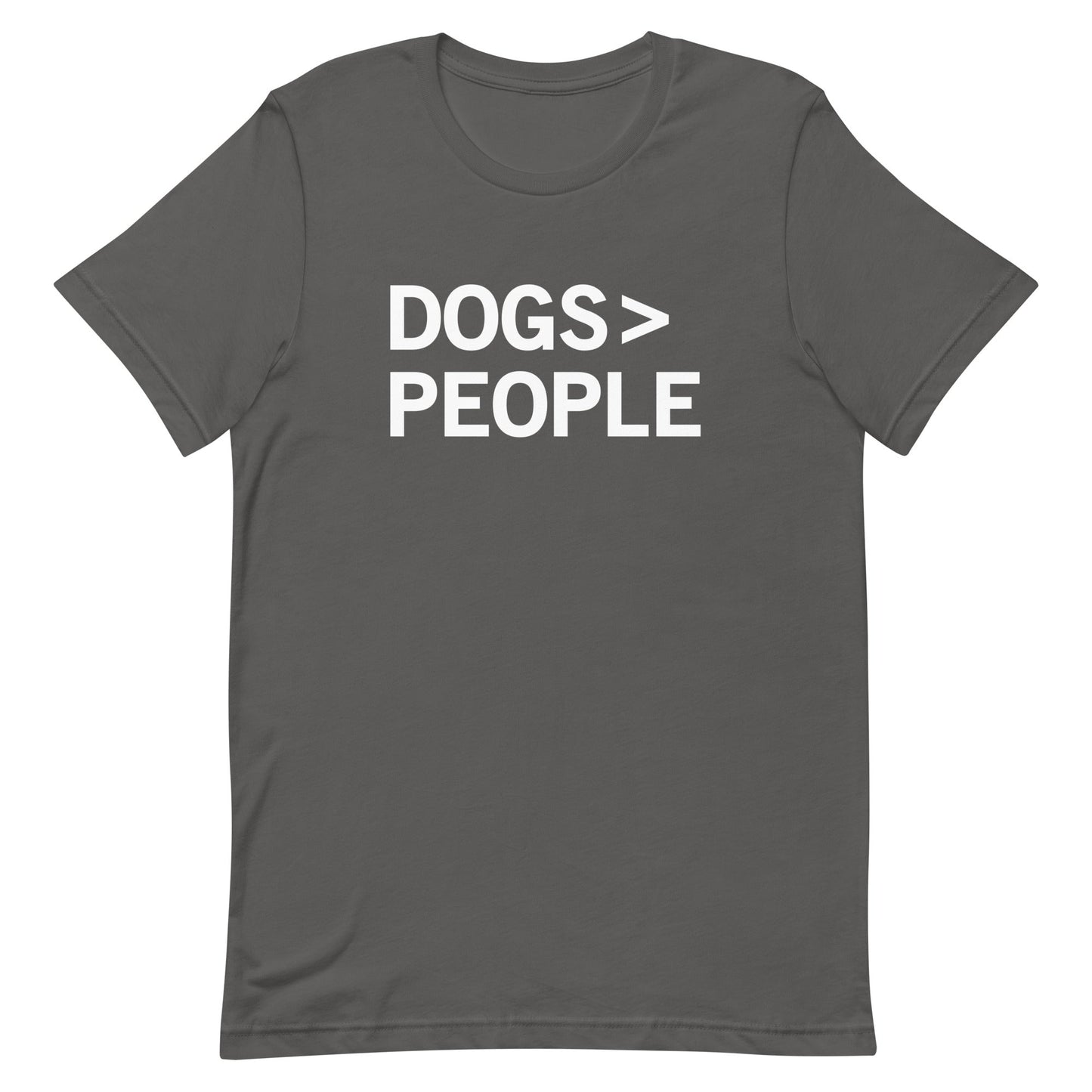 Dogs>People Men's Signature Tee