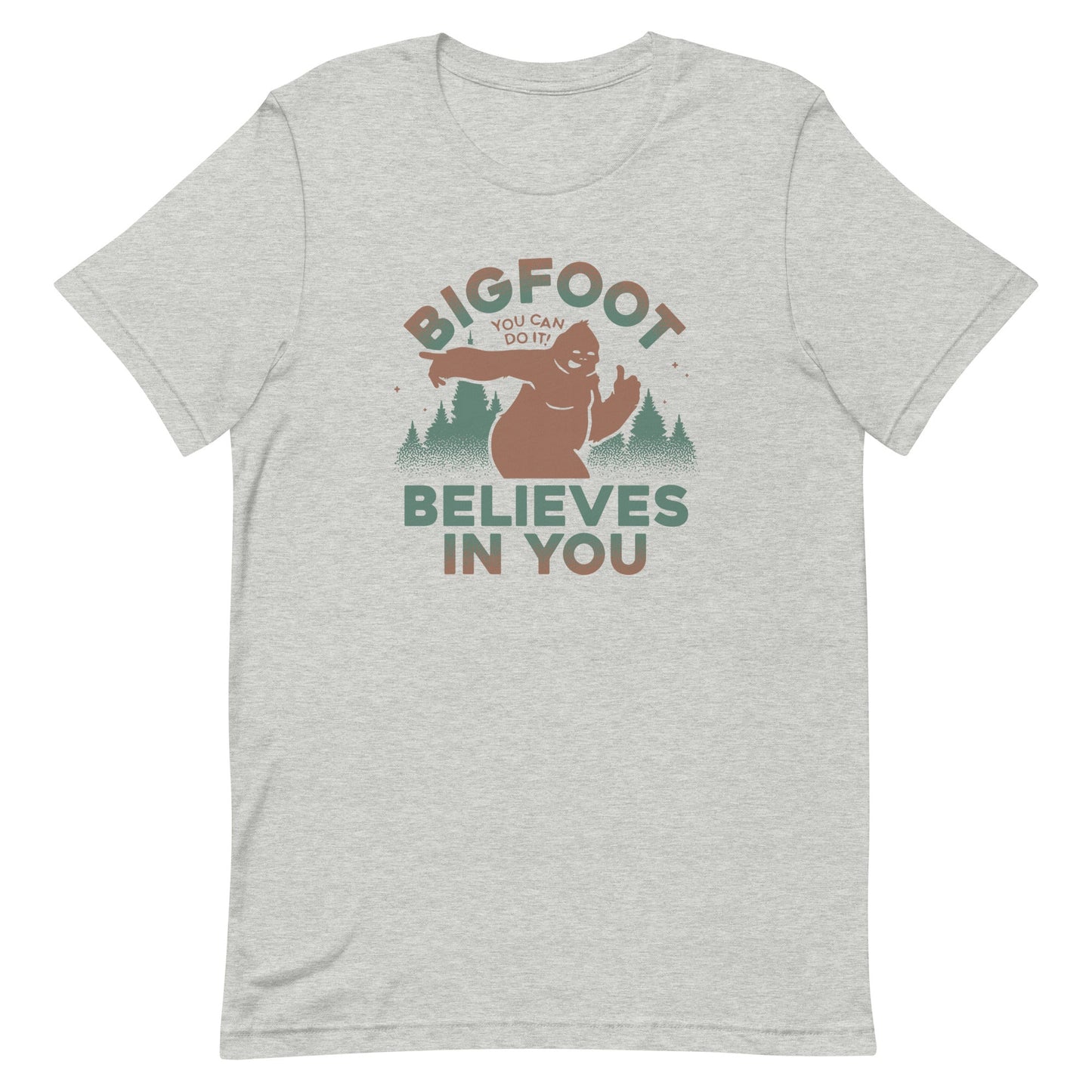 Bigfoot Believes In You Men's Signature Tee