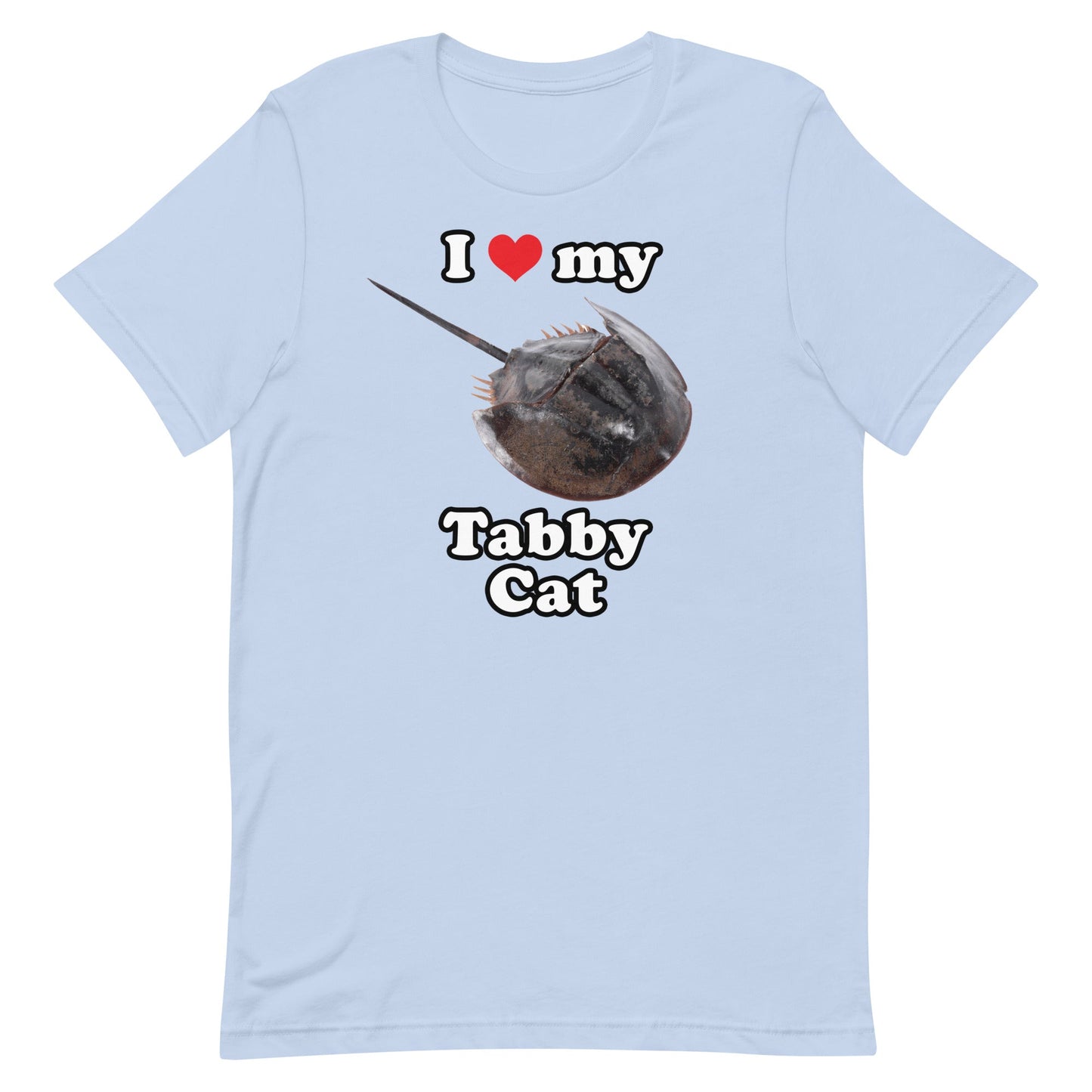 I Love My Tabby Cat Unisex t-shirt