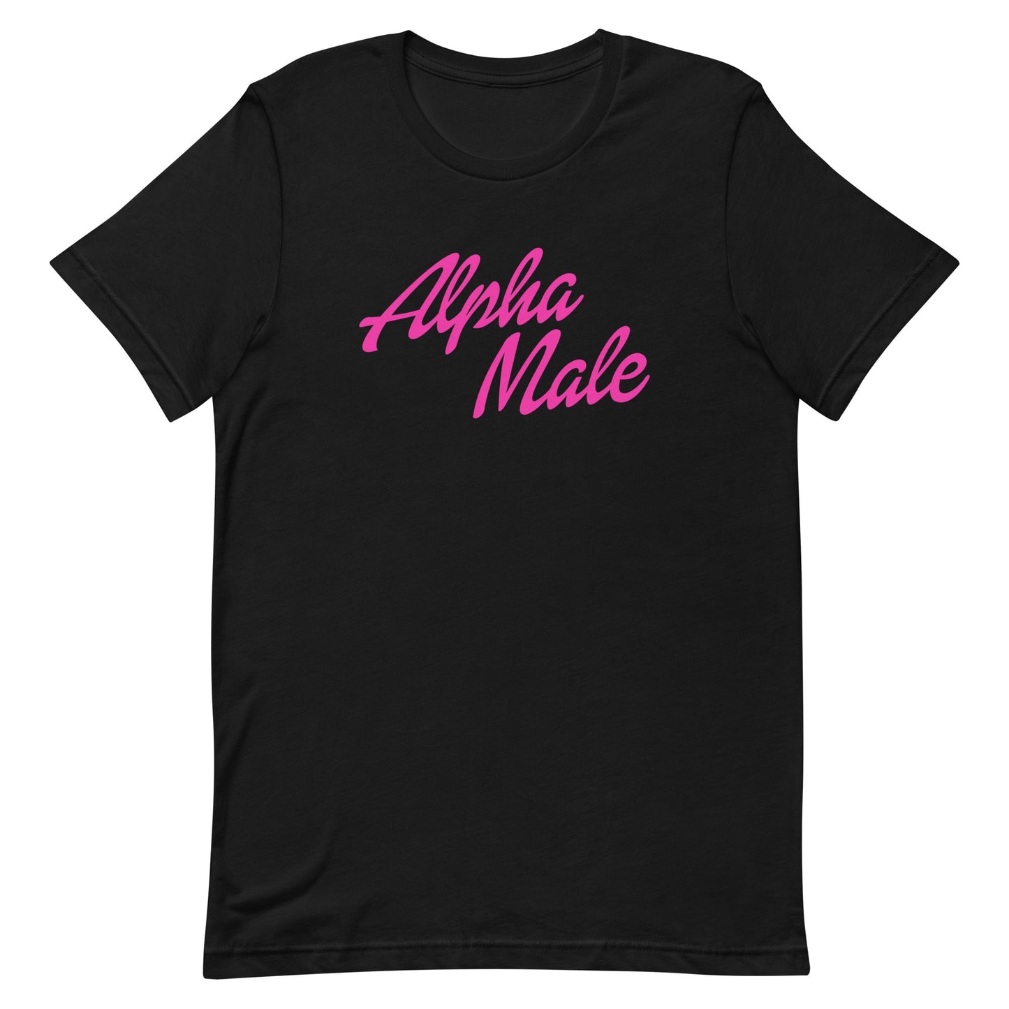 Alpha Male (Barbie Font) Unisex t-shirt