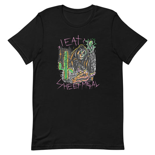 I Eat Sheet Metal Unisex t-shirt