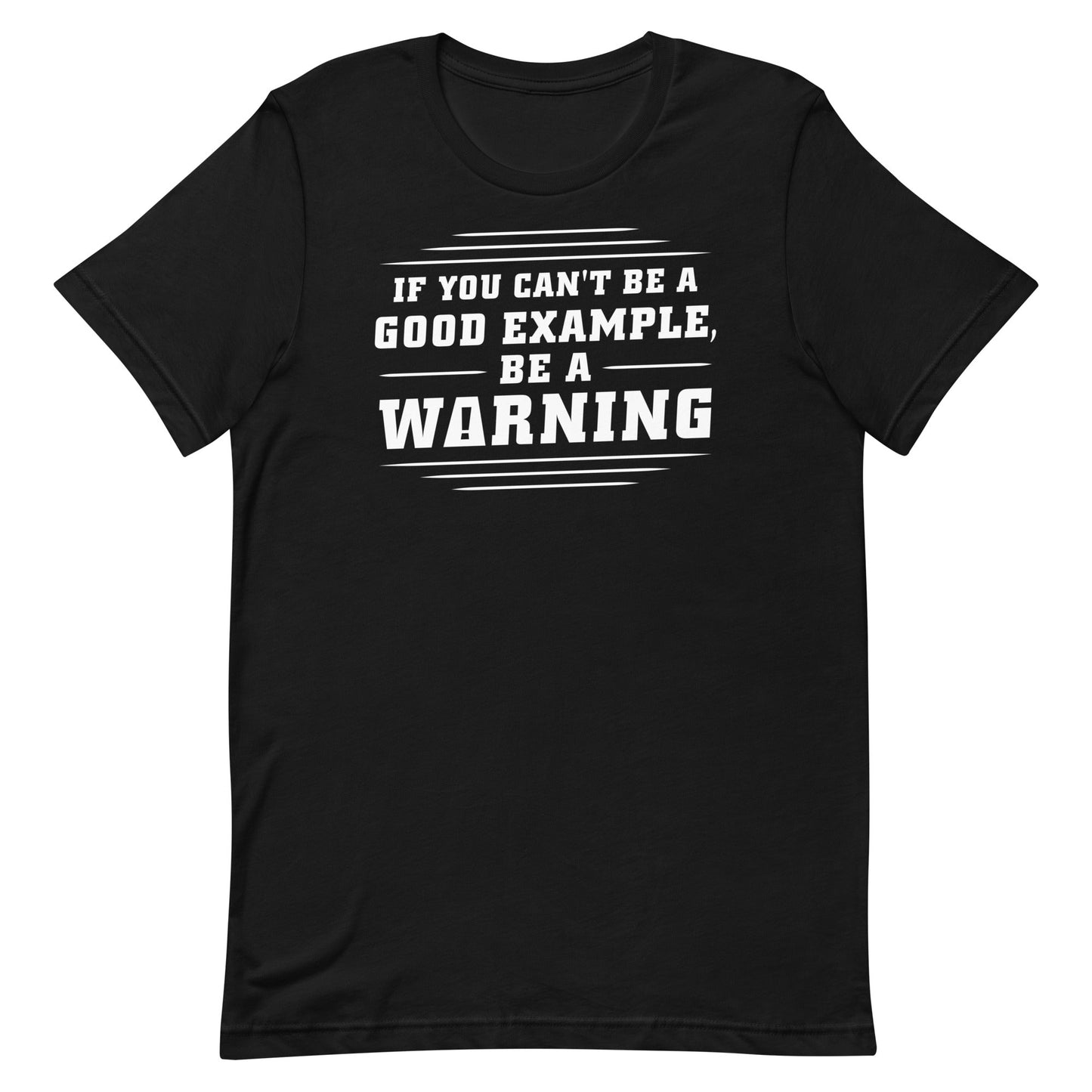 Be A Warning Men's Signature Tee
