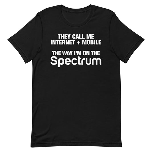 Call Me Internet + Mobile Unisex t-shirt Style001