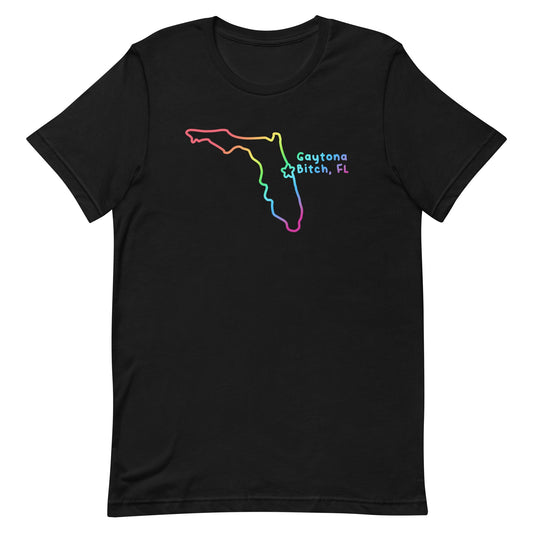 Gaytona Bitch, FL Unisex t-shirt