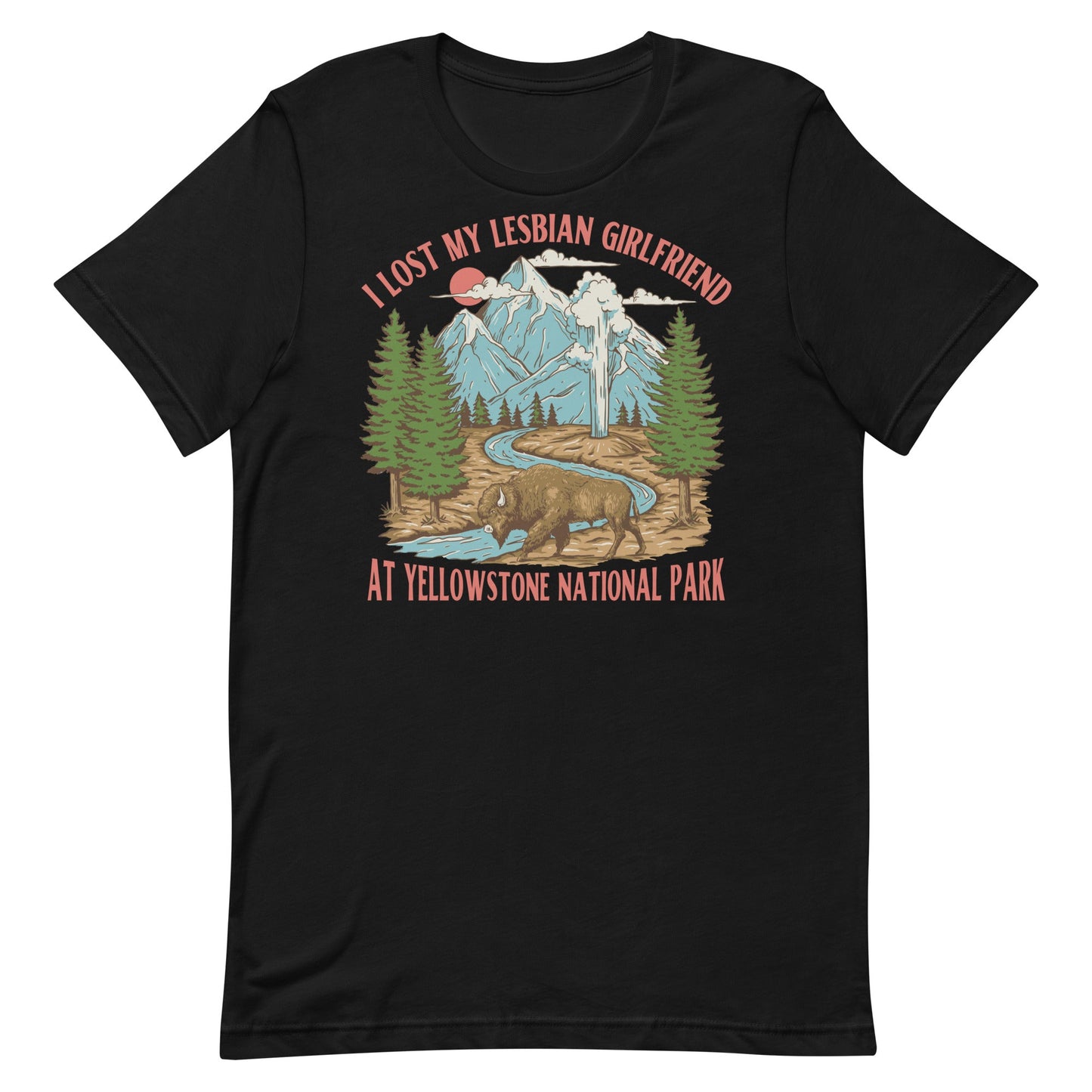 I Lost My Lesbian Girlfriend Unisex t-shirt