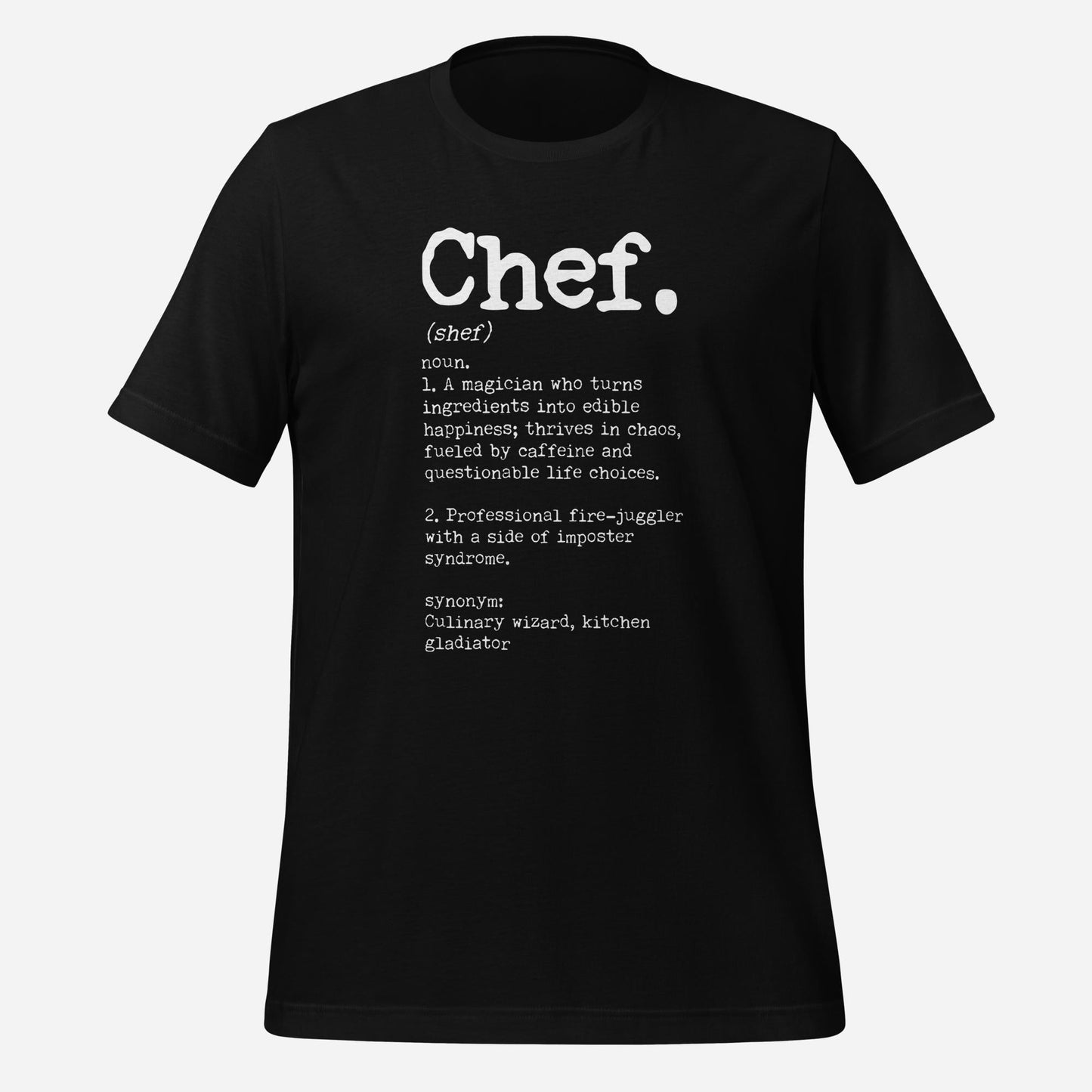 Chef Definition Unisex Tee
