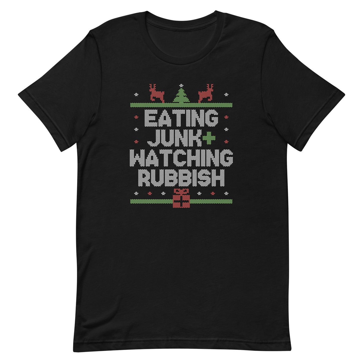 Eating Junk And Watching Rubbish Men's Signature Tee