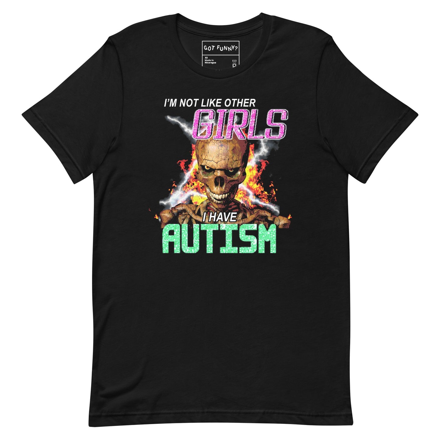 Not Like Other Girls (Autism) Unisex t-shirt
