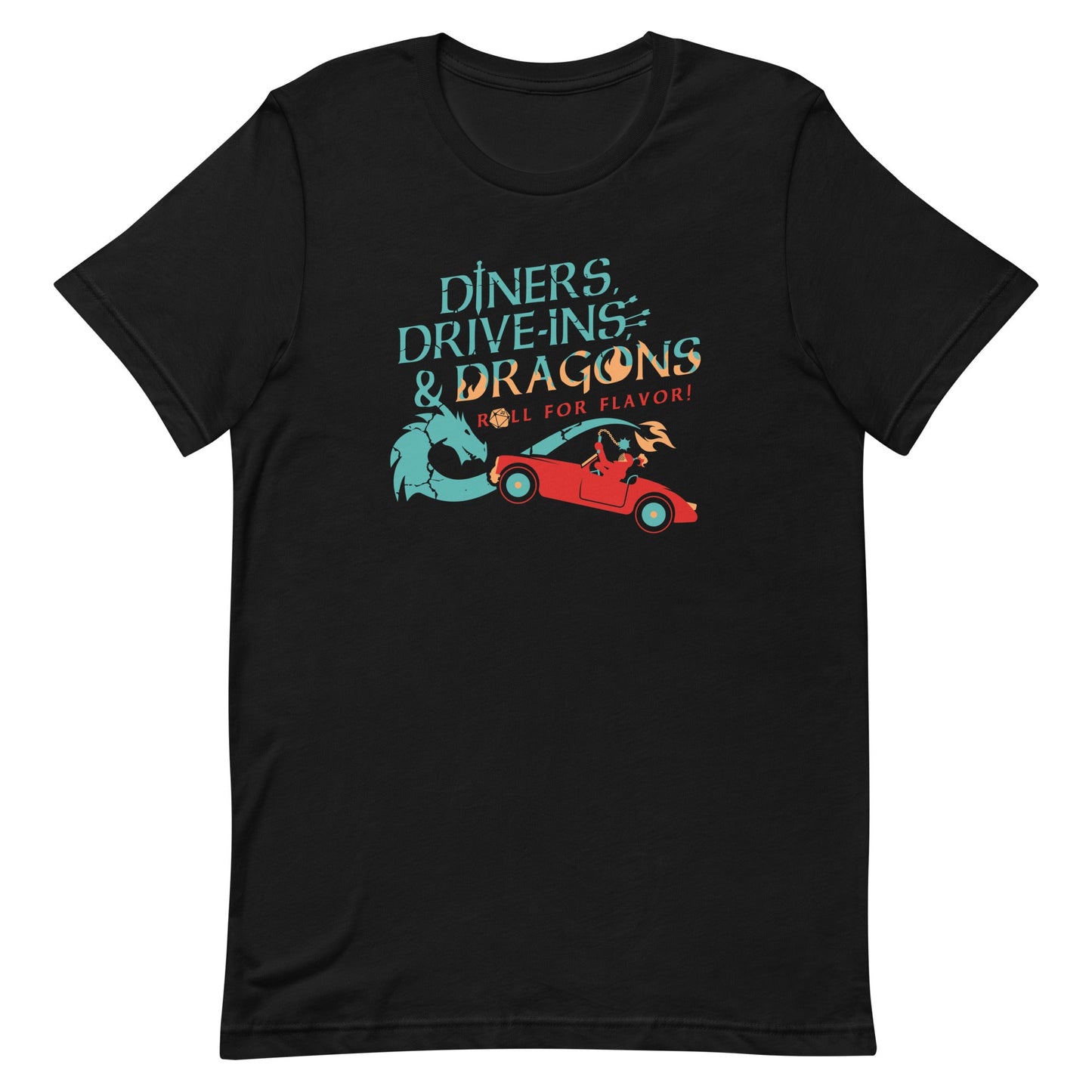 Diners, Drive-ins, & Dragons Men's Signature Tee