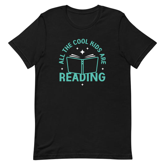 All The Cool Kids Are Reading Men's Signature Tee