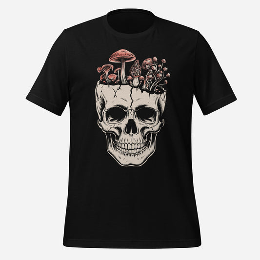 Mushroom Skull Unisex Tee