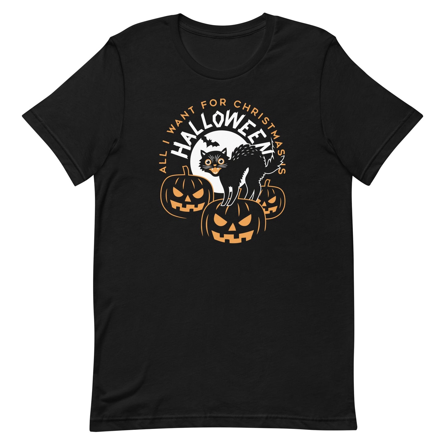 All I Want For Christmas Is Halloween Men's Signature Tee