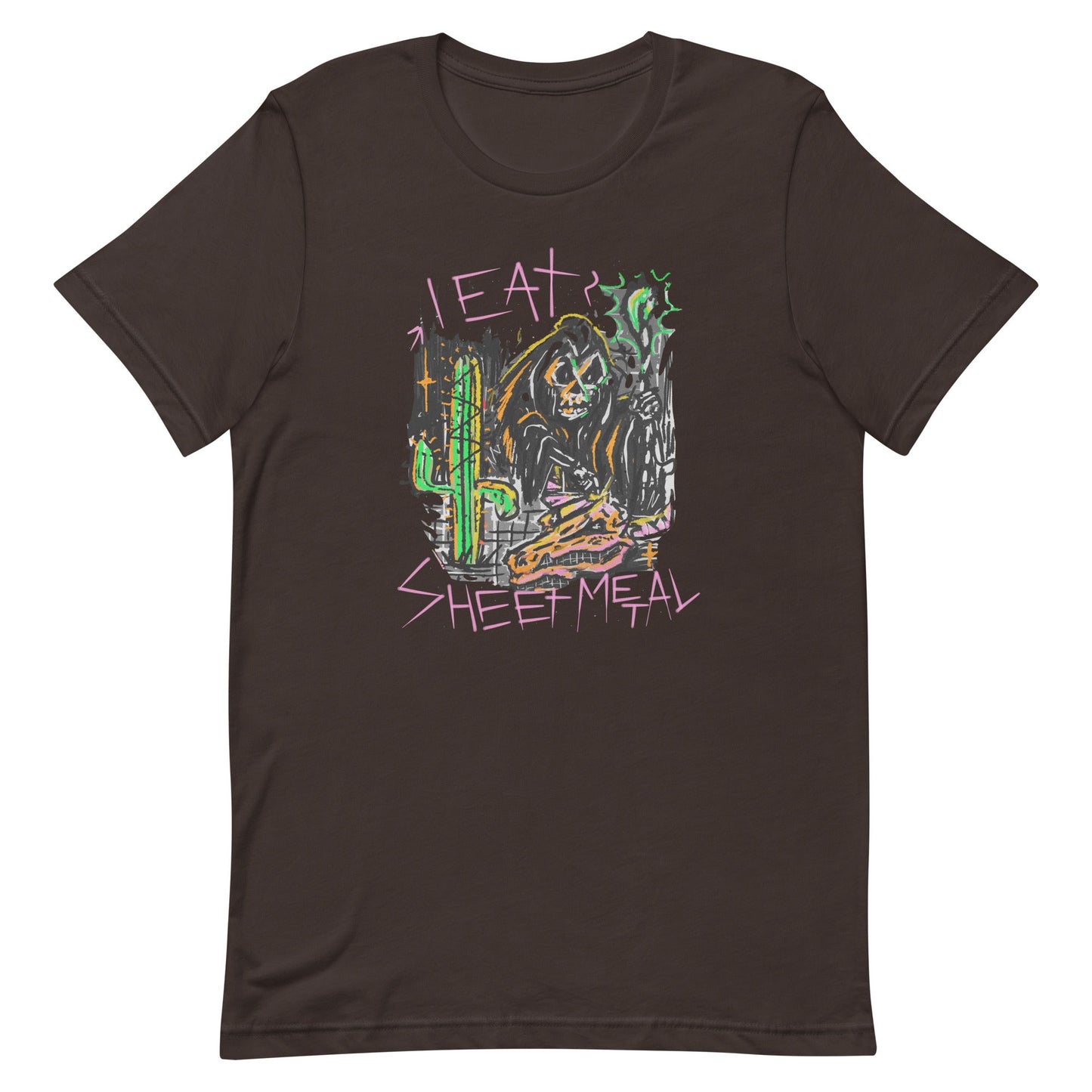 I Eat Sheet Metal Unisex t-shirt