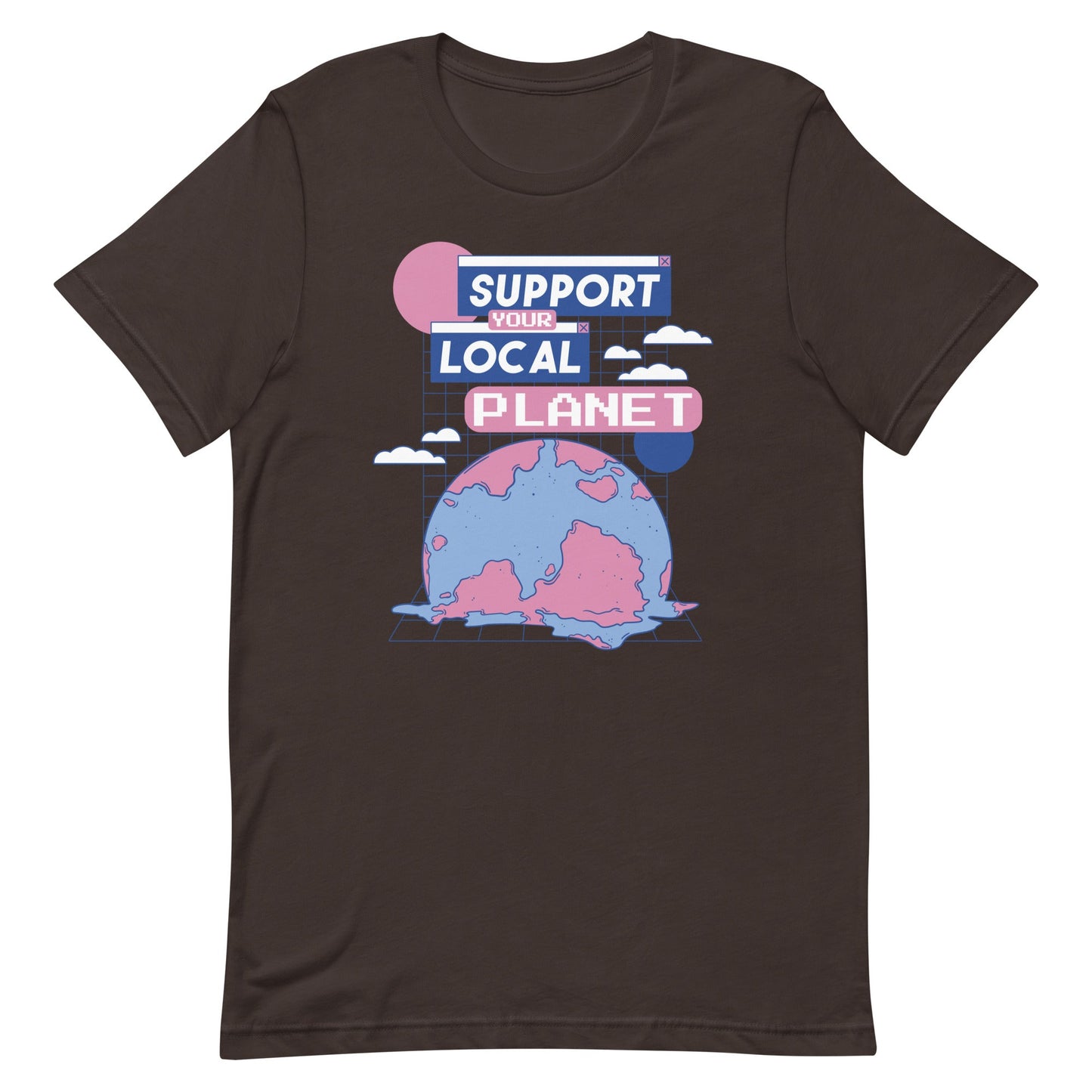 Support Your Local Planet Unisex t-shirt