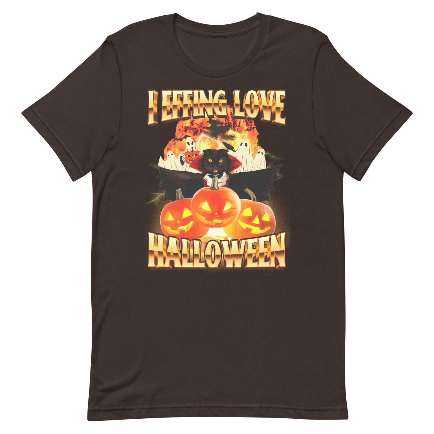 I Effing Love Halloween Unisex t-shirt