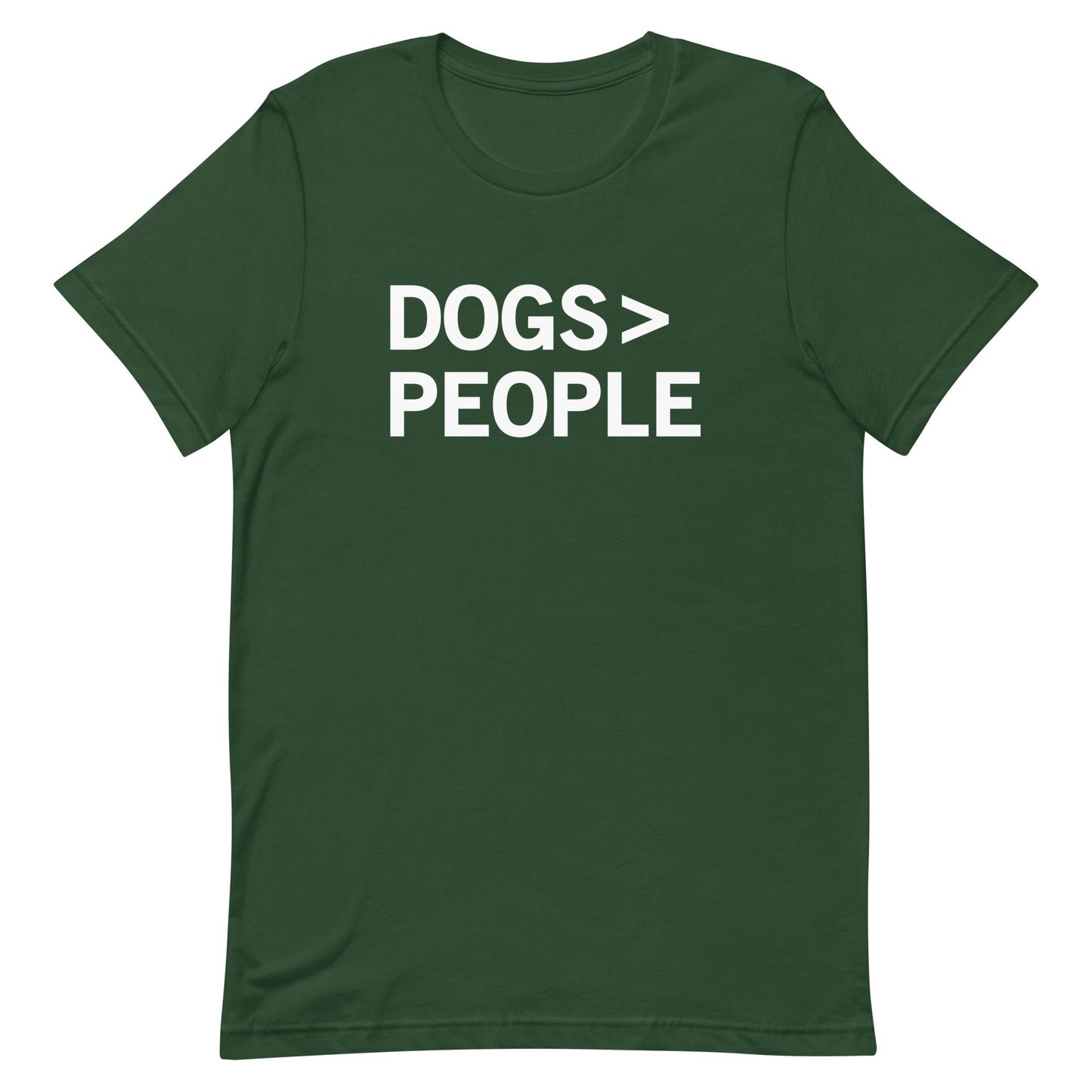 Dogs>People Men's Signature Tee