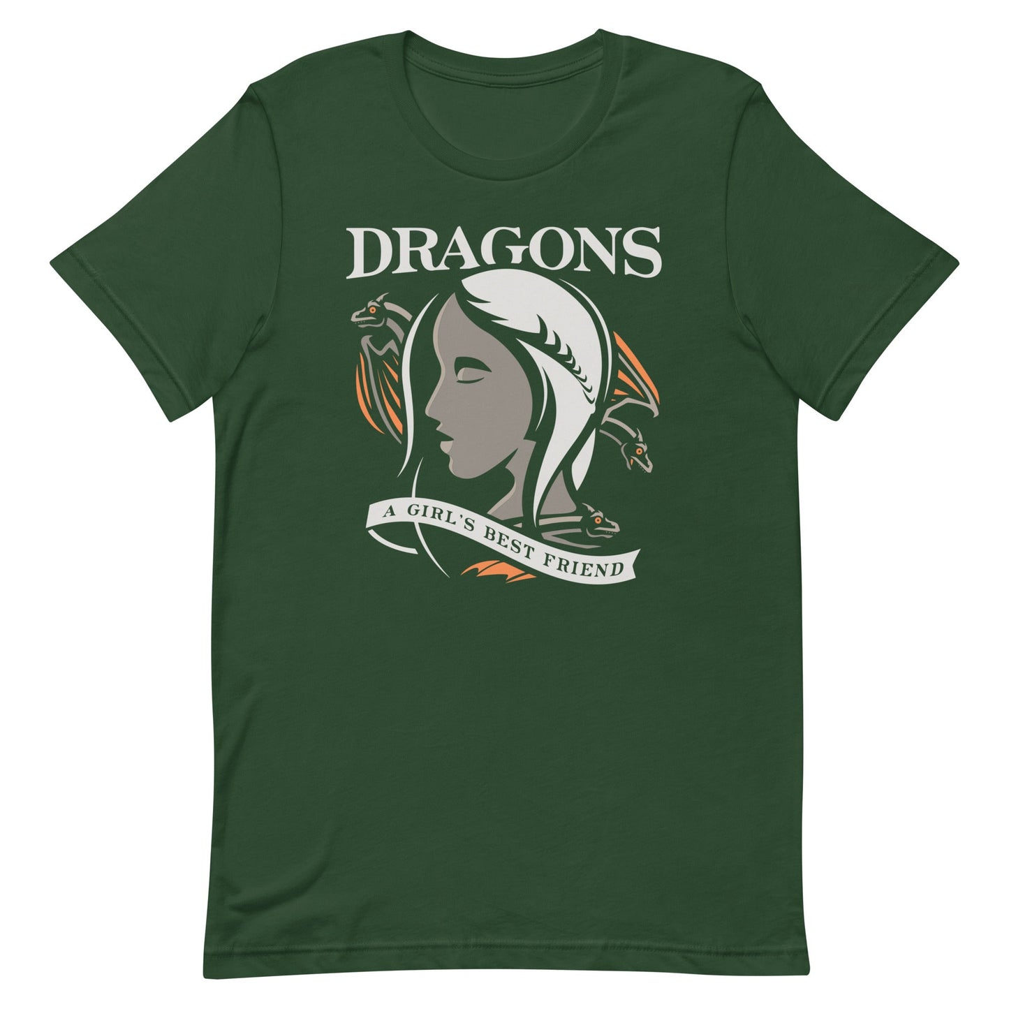 Dragons Are A Girl's Best Friend Men's Signature Tee