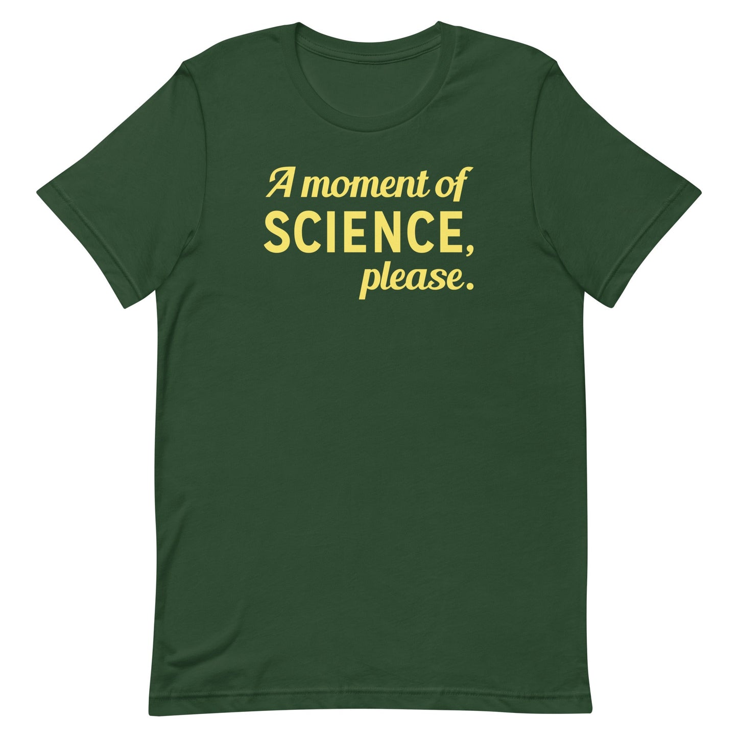 A Moment of Science, Please Men's Signature Tee