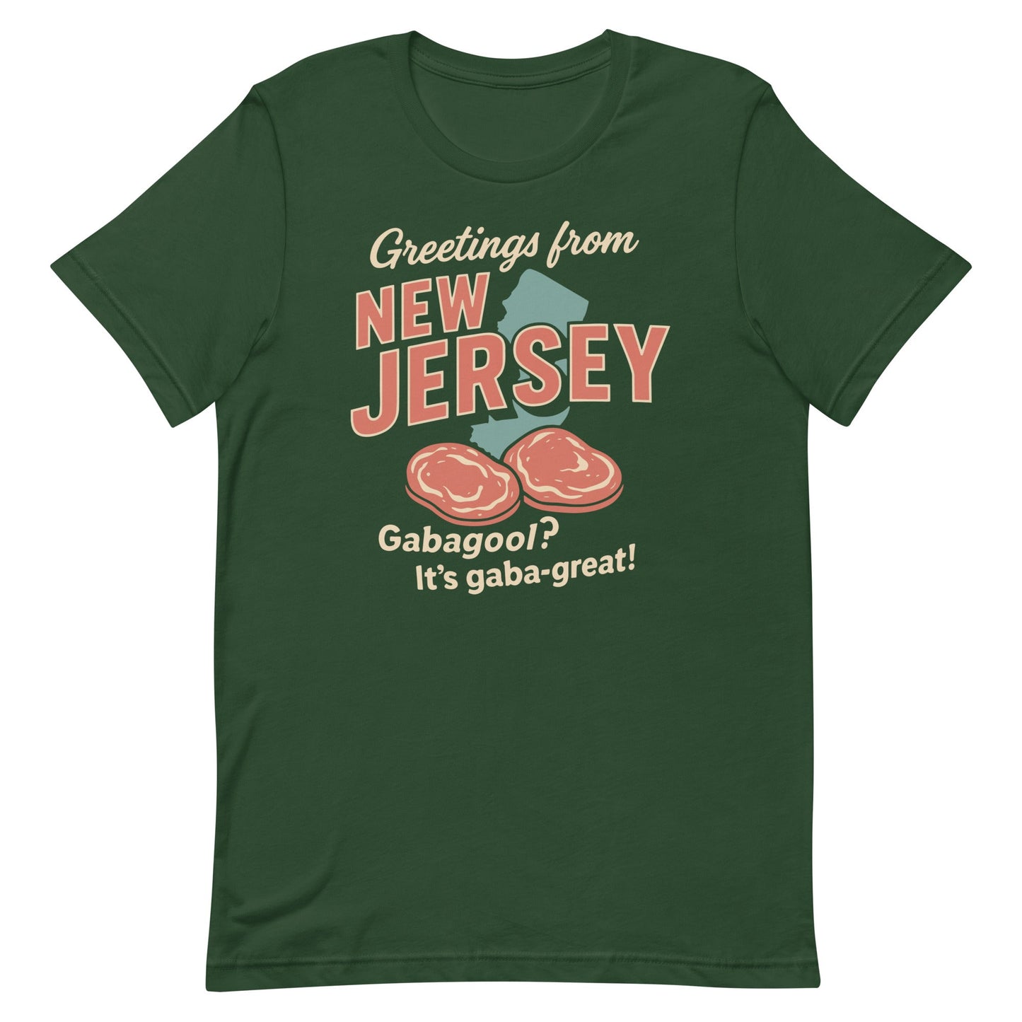 Greetings From New Jersey Men's Signature Tee