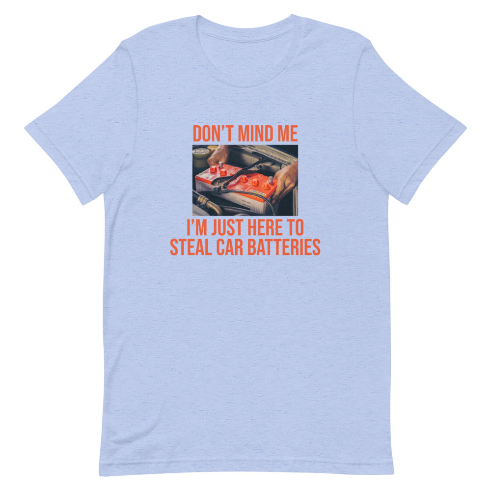 Car Batteries unisex t-shirt