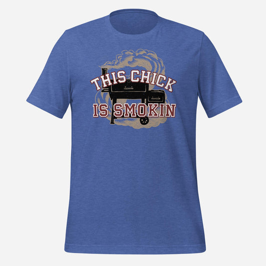 This Chick is Smokin BBQ Unisex Tee