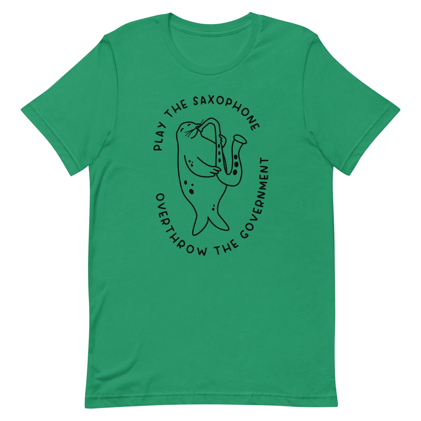 Play the Saxophone Unisex t-shirt
