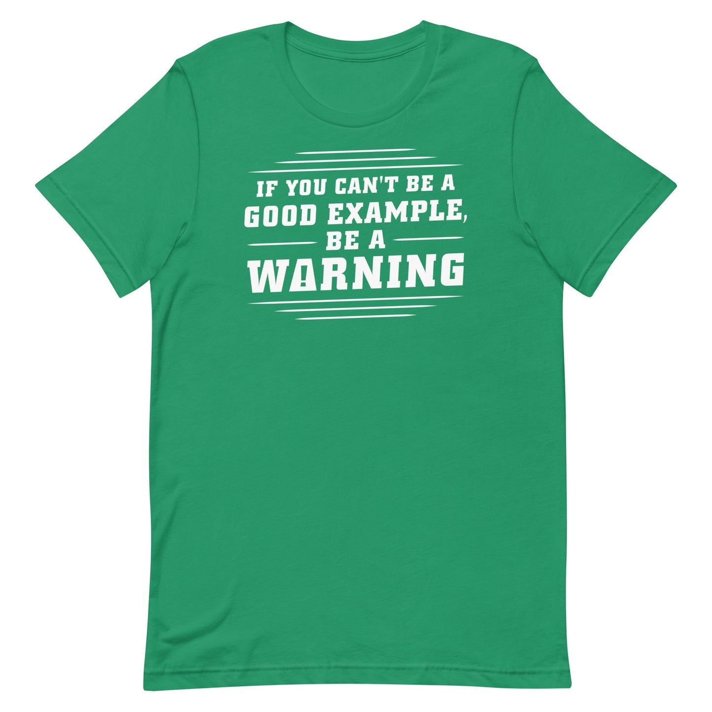 Be A Warning Men's Signature Tee