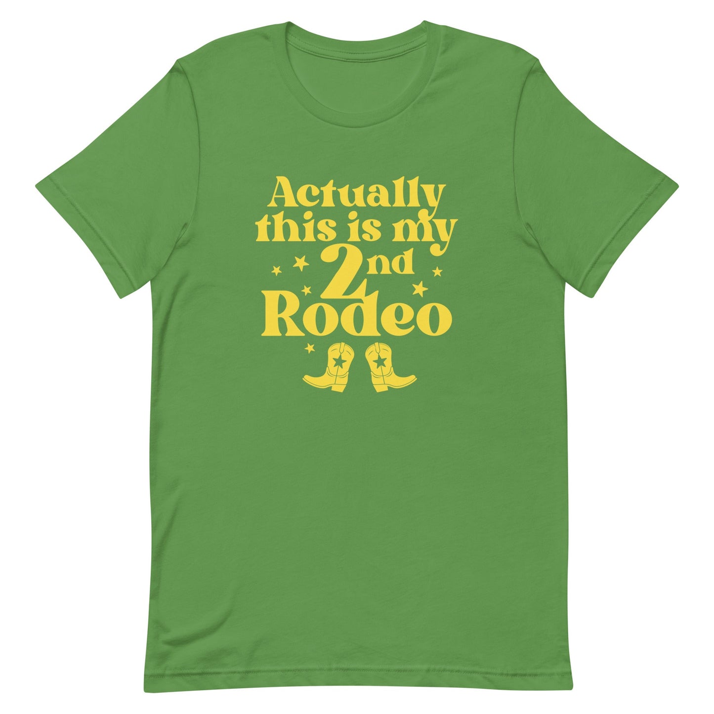 Actually This Is My 2nd Rodeo Men's Signature Tee