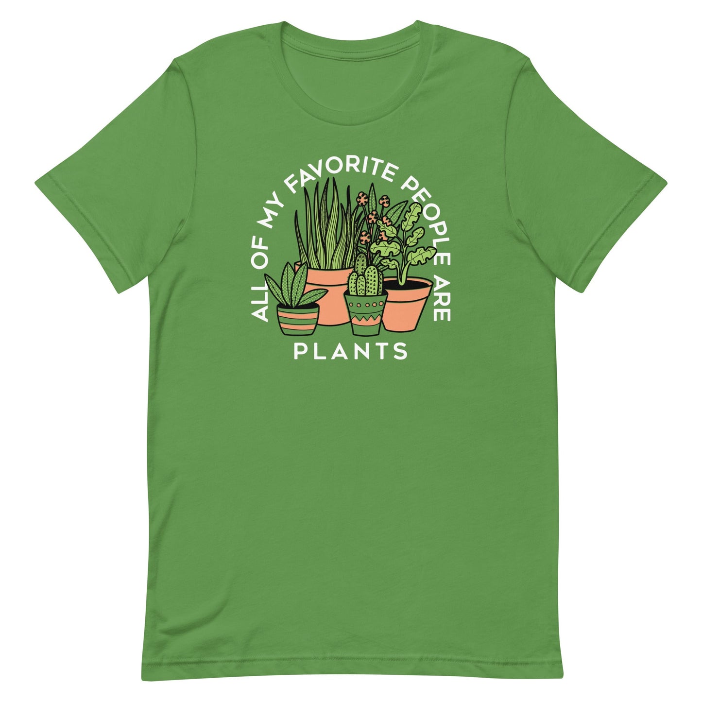All Of My Favorite People Are Plants Men's Signature Tee