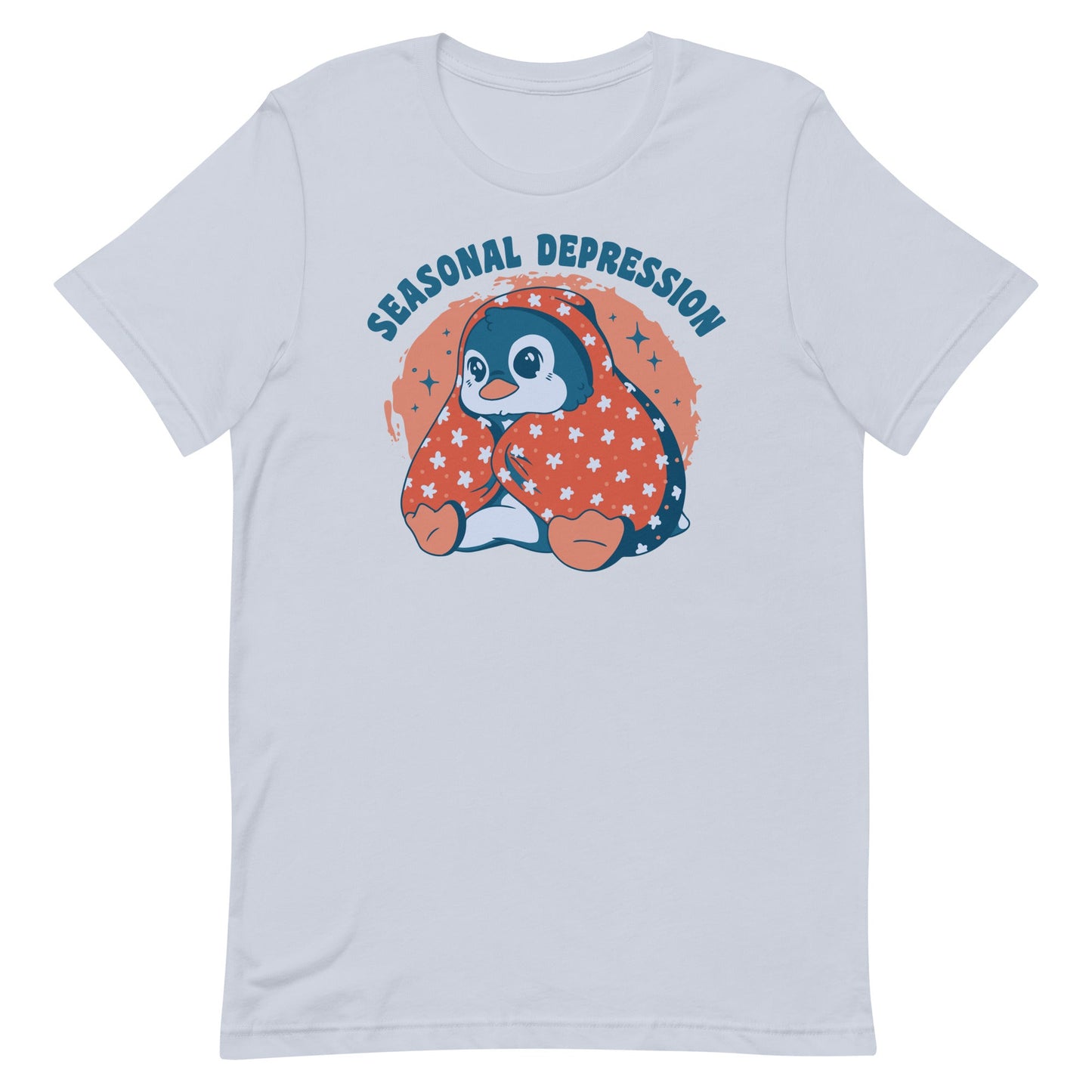 Seasonal Depression Penguin Unisex t-shirt