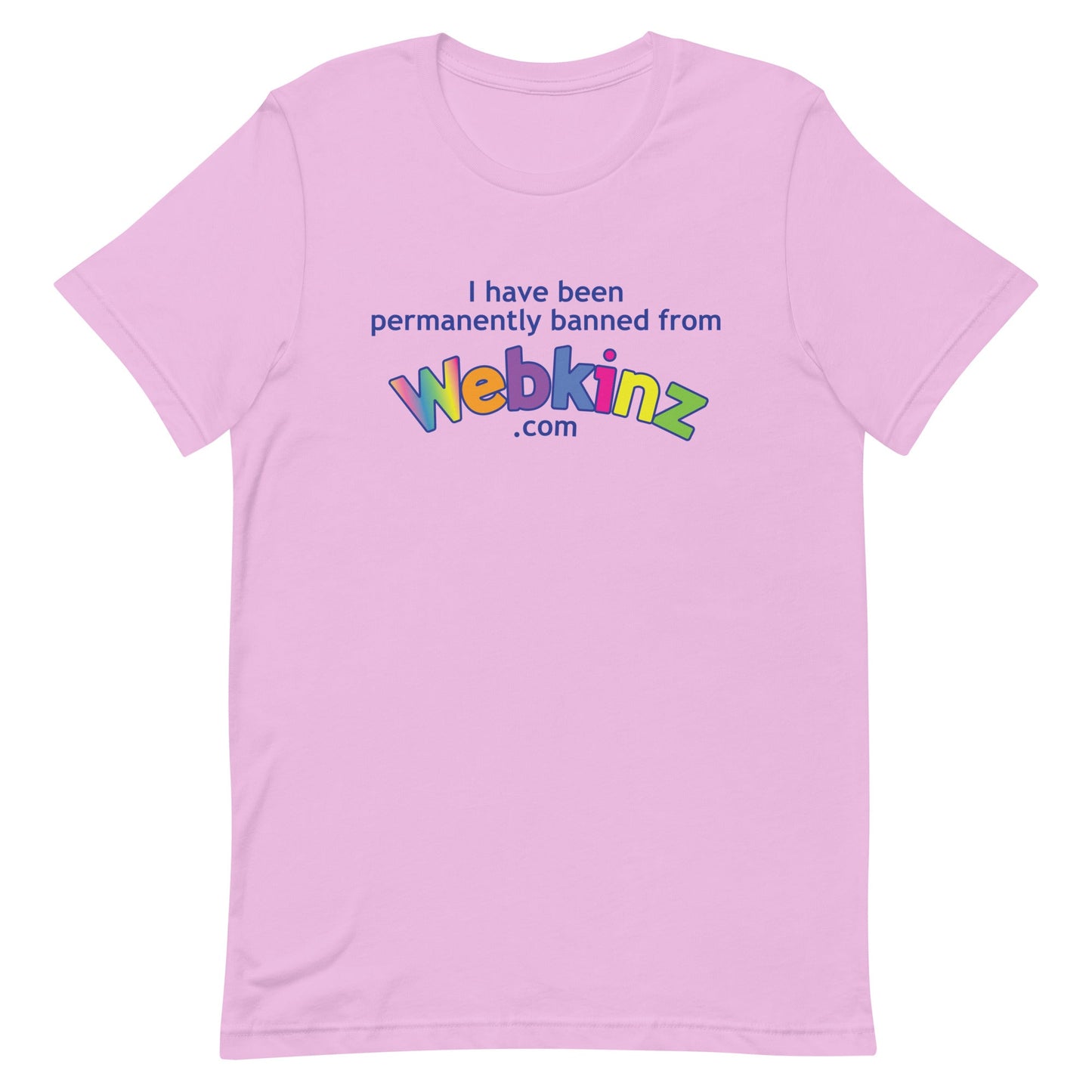 Banned from Webkinz.com Unisex t-shirt