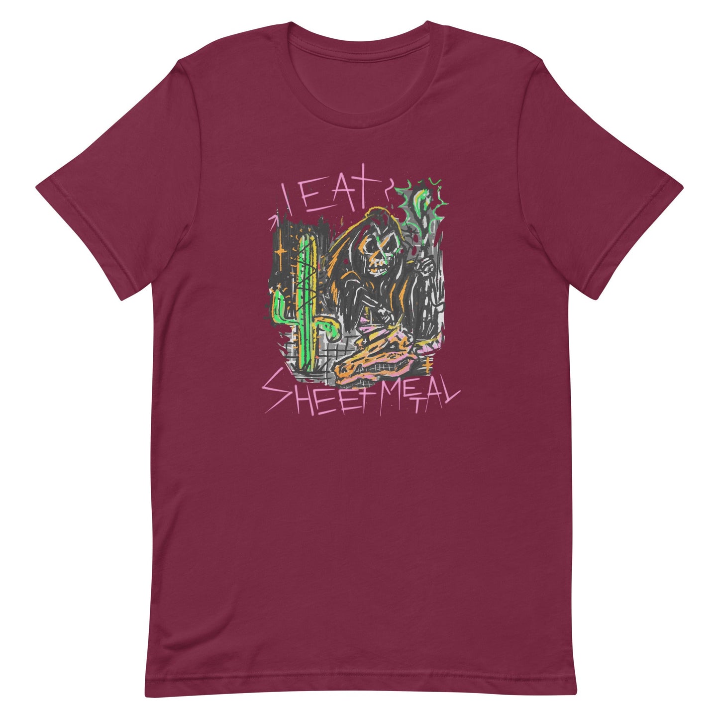 I Eat Sheet Metal Unisex t-shirt